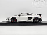 GT Spirit 2018 Audi R8 Coupe V10 GT RWD (4S) Metallic White 1:18 Scale - New