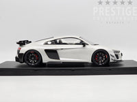 GT Spirit 2018 Audi R8 Coupe V10 GT RWD (4S) Metallic White 1:18 Scale - New