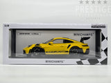 Minichamps 2023 Porsche 911 GT3 RS 992 Racing Yellow * RARE * 1:18 - New