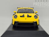 Minichamps 2023 Porsche 911 GT3 RS 992 Racing Yellow * RARE * 1:18 - New