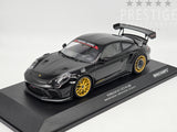 Minichamps 2020 Porsche 911 GT3 RS MR (991.2) Manthey Racing Black 1:18 - New