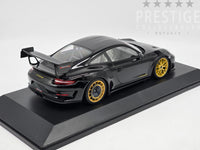 Minichamps 2020 Porsche 911 GT3 RS MR (991.2) Manthey Racing Black 1:18 - New