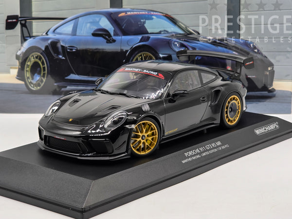 Minichamps 2020 Porsche 911 GT3 RS MR (991.2) Manthey Racing Black 1:18 - New