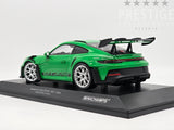 Minichamps 2023 Porsche 911 GT3 RS 992 Green w Silver Wheels 1:18 - New