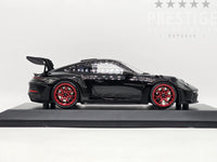 Minichamps 2023 Porsche 911 GT3 RS 992 Black w Red Wheels 1:18 - New