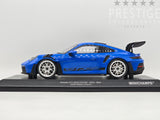 Minichamps 2023 Porsche 911 GT3 RS 992 Shark Blue w Silver Wheels 1:18 - New