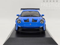 Minichamps 2023 Porsche 911 GT3 RS 992 Shark Blue w Silver Wheels 1:18 - New