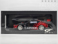 GT Spirit 2020 Toyota Supra GR A90 by Advan Livery Red / Black 1:18 - New