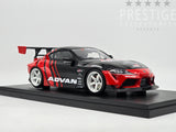 GT Spirit 2020 Toyota Supra GR A90 by Advan Livery Red / Black 1:18 - New