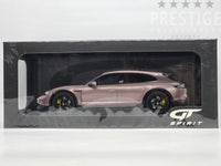 GT Spirit 2022 Porsche Taycan Turbo S Cross Turismo Frozen Berry Metallic 1:18 - New