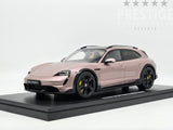 GT Spirit 2022 Porsche Taycan Turbo S Cross Turismo Frozen Berry Metallic 1:18 - New