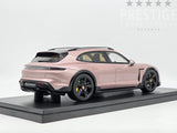 GT Spirit 2022 Porsche Taycan Turbo S Cross Turismo Frozen Berry Metallic 1:18 - New