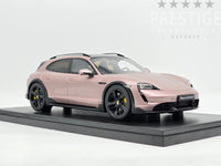 GT Spirit 2022 Porsche Taycan Turbo S Cross Turismo Frozen Berry Metallic 1:18 - New