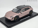 GT Spirit 2022 Porsche Taycan Turbo S Cross Turismo Frozen Berry Metallic 1:18 - New