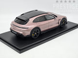 GT Spirit 2022 Porsche Taycan Turbo S Cross Turismo Frozen Berry Metallic 1:18 - New