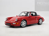 Norev 1990 Porsche 911 Carrera 4 Targa (964) Exclusive Indian Red 1:18 - New
