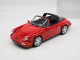 Norev 1990 Porsche 911 Carrera 4 Targa (964) Exclusive Indian Red 1:18 - New