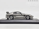 Kyosho Toyota Supra Mk4 JZA80 TRD 3000GT Silver 1:43 - New