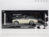 Minichamps 1969 Triumph TR6 Roadster LHD White 1:18 - New