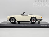 Minichamps 1969 Triumph TR6 Roadster LHD White 1:18 - New