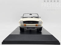 Minichamps 1969 Triumph TR6 Roadster LHD White 1:18 - New