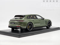 GT Spirit 2021 Porsche Panamera Turbo S Sport Turismo Dark Green Metallic 1:18 - New