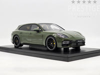 GT Spirit 2021 Porsche Panamera Turbo S Sport Turismo Dark Green Metallic 1:18 - New