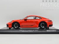 Minichamps 2019 Porsche 911 Carrera 4S Coupe (992) Lava Orange 1:18 - New