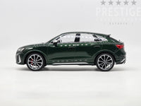 Minichamps 2019 Audi RSQ3 Sportback (F3) Dark Green Metallic 1:18 - New