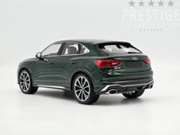 Minichamps 2019 Audi RSQ3 Sportback (F3) Dark Green Metallic 1:18 - New