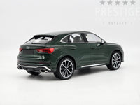 Minichamps 2019 Audi RSQ3 Sportback (F3) Dark Green Metallic 1:18 - New