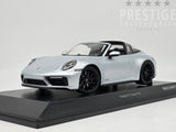 Minichamps 2021 Porsche 911 Targa 4 GTS (992) Silver Metallic 1:18 - New