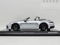 Minichamps 2021 Porsche 911 Targa 4 GTS (992) Silver Metallic 1:18 - New