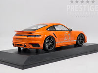 Minichamps 2021 Porsche 911 Turbo S (992) Sport Design Package Orange 1:18 - New