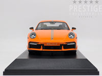 Minichamps 2021 Porsche 911 Turbo S (992) Sport Design Package Orange 1:18 - New