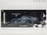 Minichamps 2021 Porsche 911 Turbo S (992) Sport Design Package Blue 1:18 - New