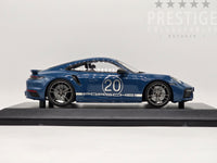 Minichamps 2021 Porsche 911 Turbo S (992) Sport Design Package Blue 1:18 - New