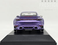 Minichamps 2021 Porsche 911 Turbo S (992) Sport Design Package Violet 1:18 - New