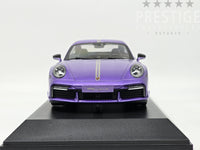 Minichamps 2021 Porsche 911 Turbo S (992) Sport Design Package Violet 1:18 - New