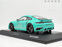 Minichamps 2021 Porsche 911 Turbo S (992) Sport Design Package Teal 1:18 - New