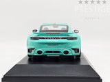 Minichamps 2021 Porsche 911 Turbo S (992) Sport Design Package Teal 1:18 - New