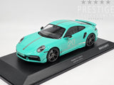 Minichamps 2021 Porsche 911 Turbo S (992) Sport Design Package Teal 1:18 - New