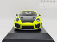 Minichamps 2018 Porsche 911 GT2 RS (991.2) Fluro Green w Silver Wheels 1:18 - New