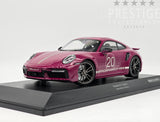 Minichamps 2021 Porsche 911 Turbo S (992) Sport Design Package Pink 1:18 - New