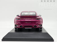 Minichamps 2021 Porsche 911 Turbo S (992) Sport Design Package Pink 1:18 - New