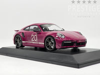 Minichamps 2021 Porsche 911 Turbo S (992) Sport Design Package Pink 1:18 - New