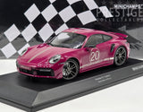 Minichamps 2021 Porsche 911 Turbo S (992) Sport Design Package Pink 1:18 - New