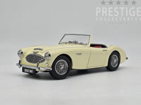 Kyosho Austin Healey 3000 RHD 2 Seat English White w Red Interior 1:18 - New