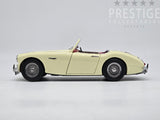 Kyosho Austin Healey 3000 RHD 2 Seat English White w Red Interior 1:18 - New