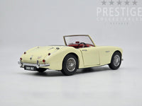 Kyosho Austin Healey 3000 RHD 2 Seat English White w Red Interior 1:18 - New